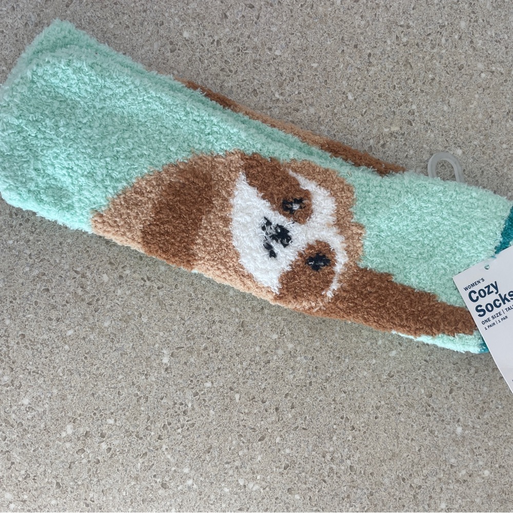 Sloth Socks! Cuddly and cute